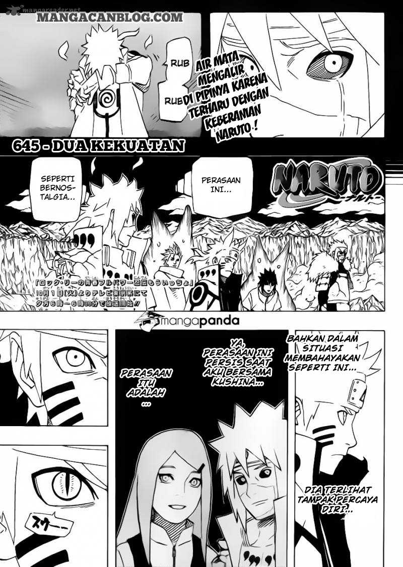 Naruto Chapter 645