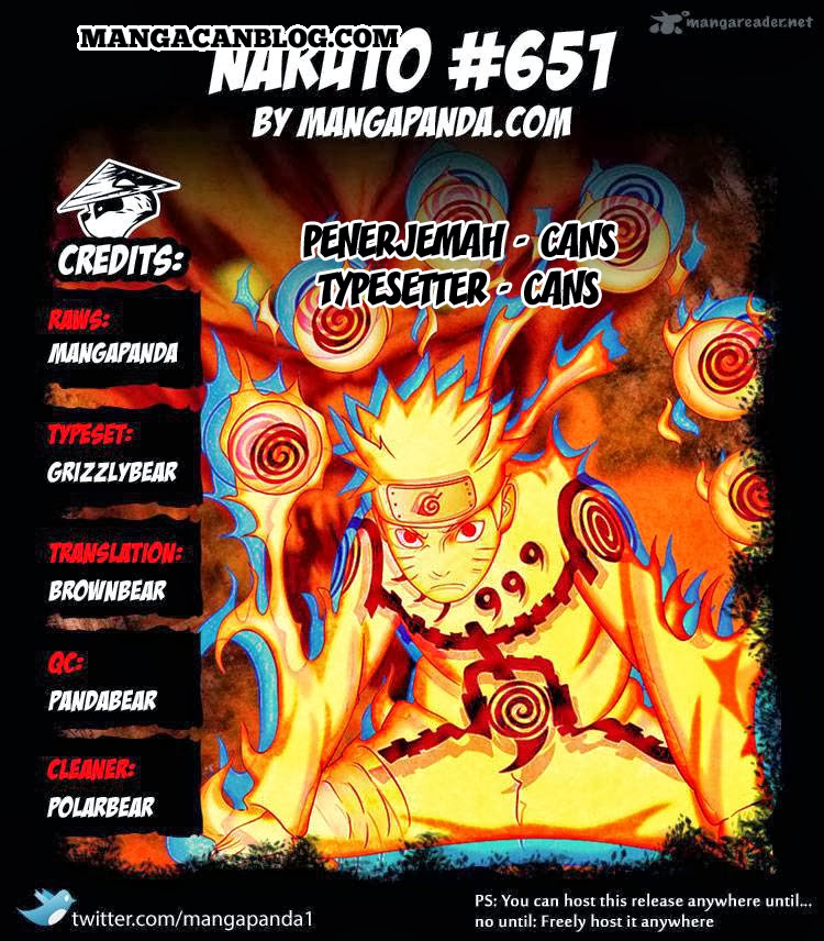 Naruto Chapter 651