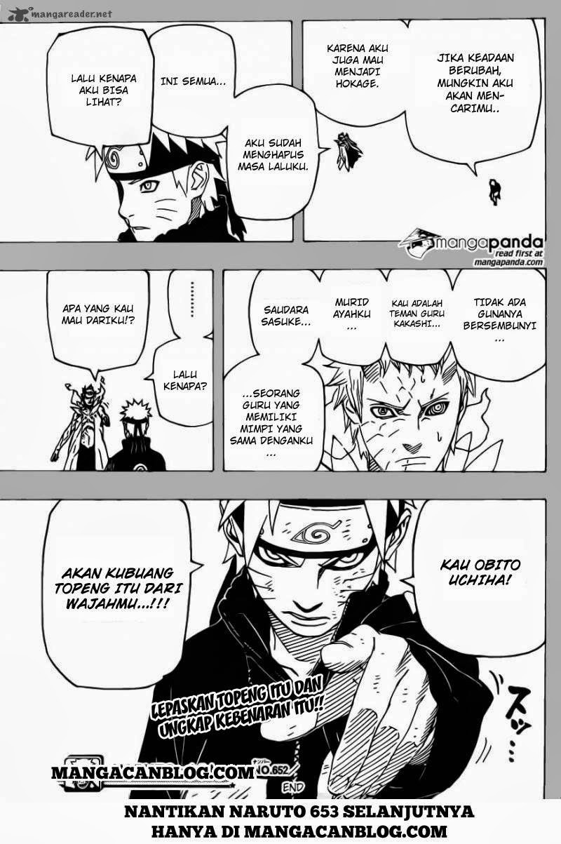 Naruto Chapter 652