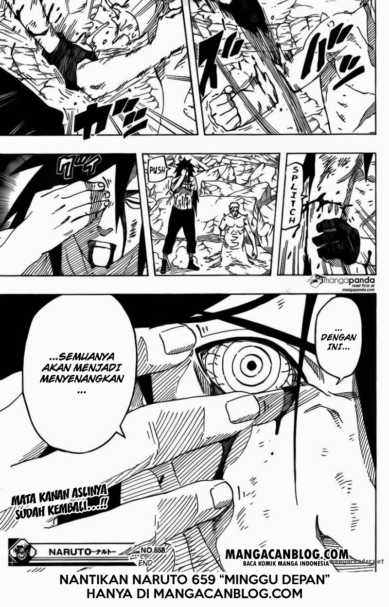 Naruto Chapter 658