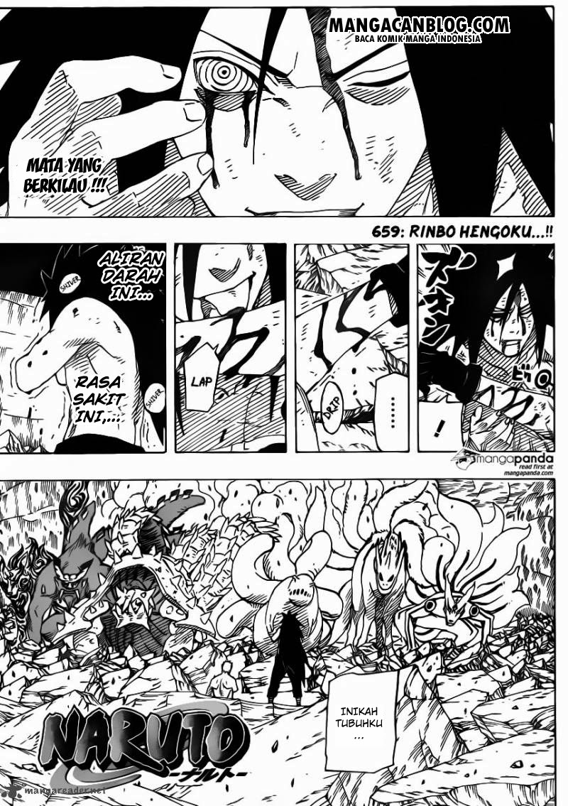 Naruto Chapter 659