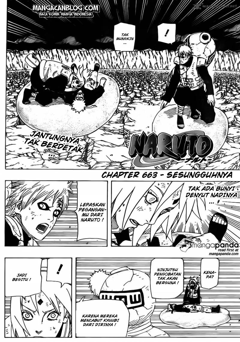 Naruto Chapter 663