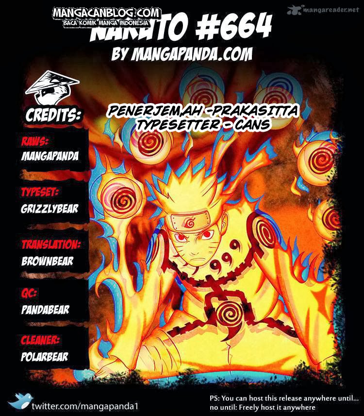 Naruto Chapter 664