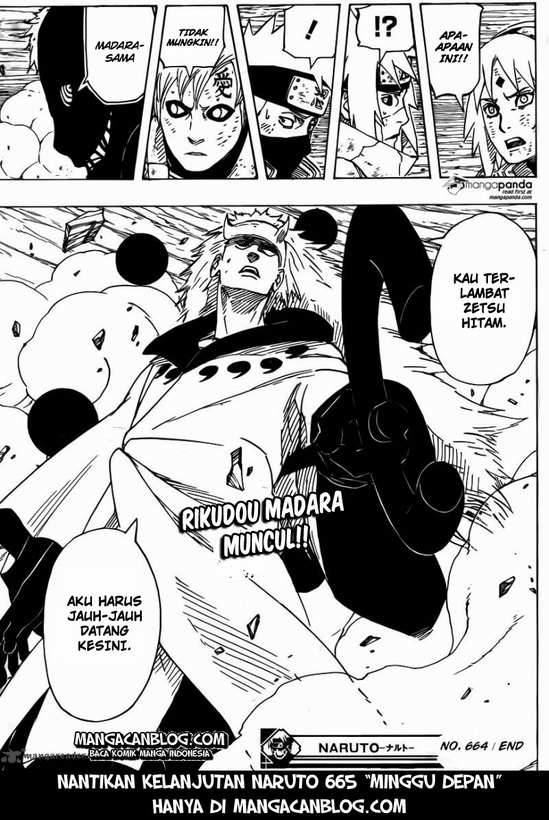 Naruto Chapter 664