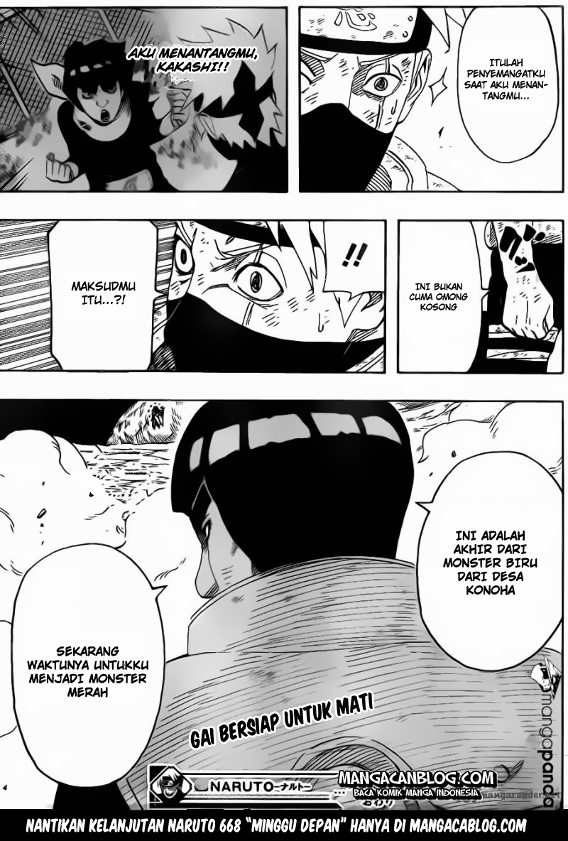 Naruto Chapter 667