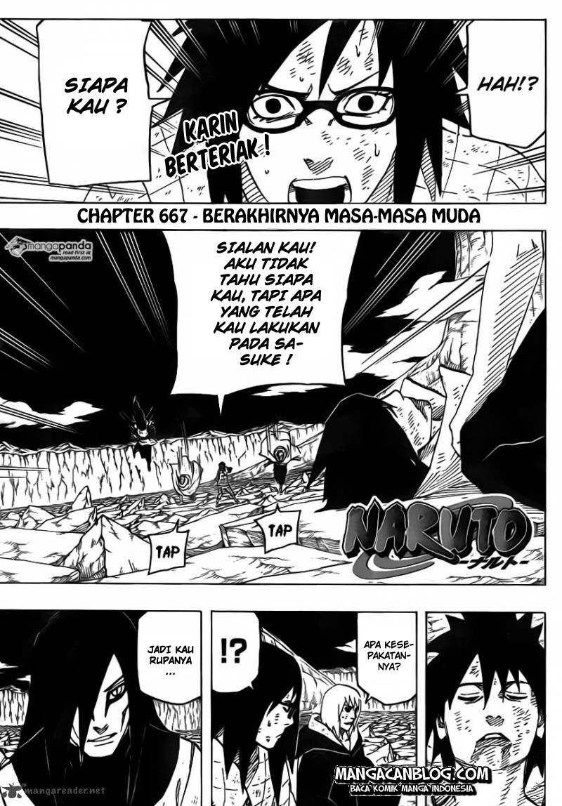 Naruto Chapter 667