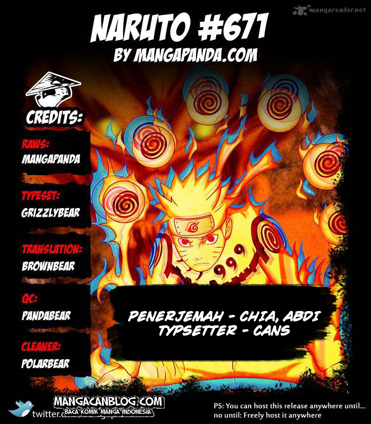 Naruto Chapter 671