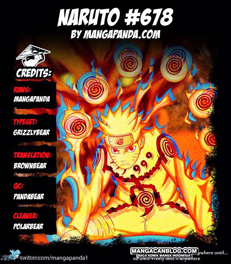 Naruto Chapter 678