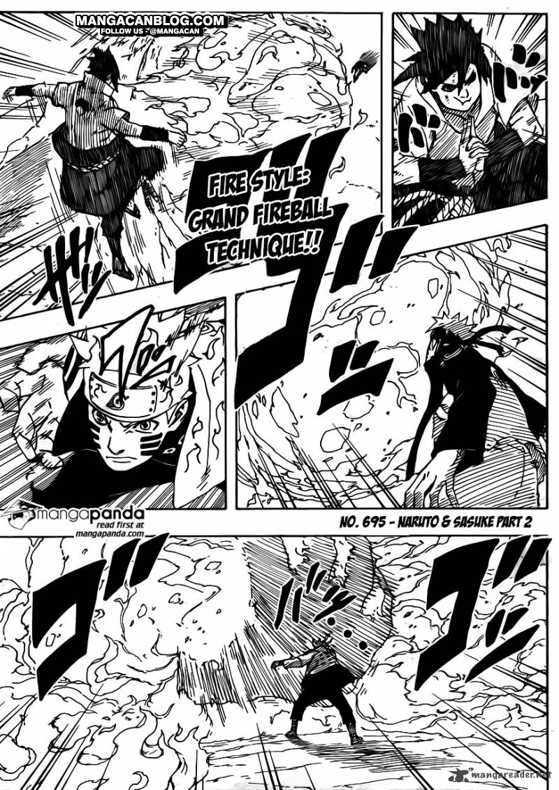 Naruto Chapter 695