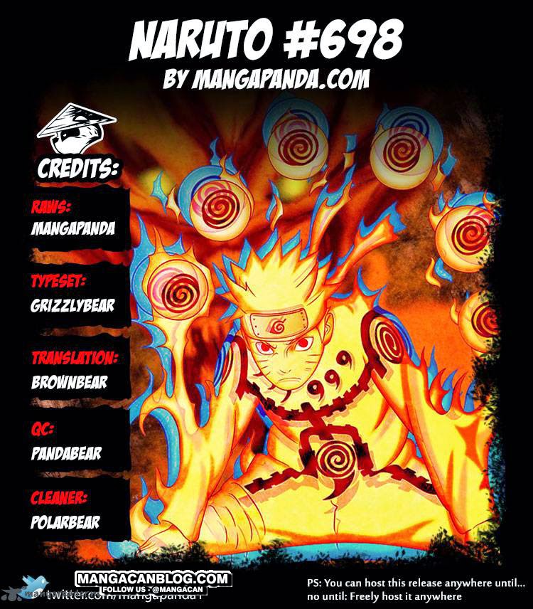 Naruto Chapter 698