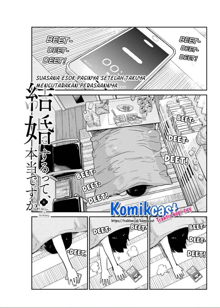 Kekkon Surutte, Hontou desu ka? Chapter 30