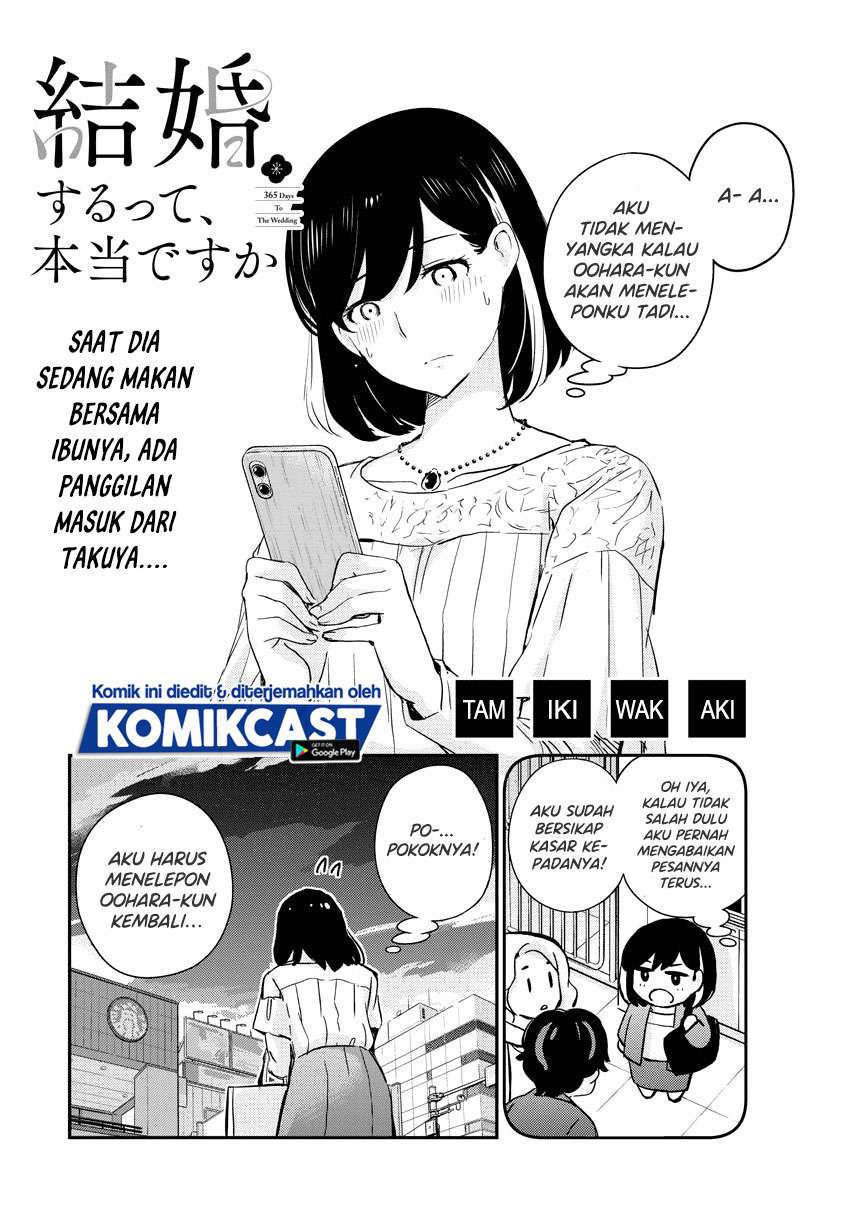 Kekkon Surutte, Hontou desu ka? Chapter 36