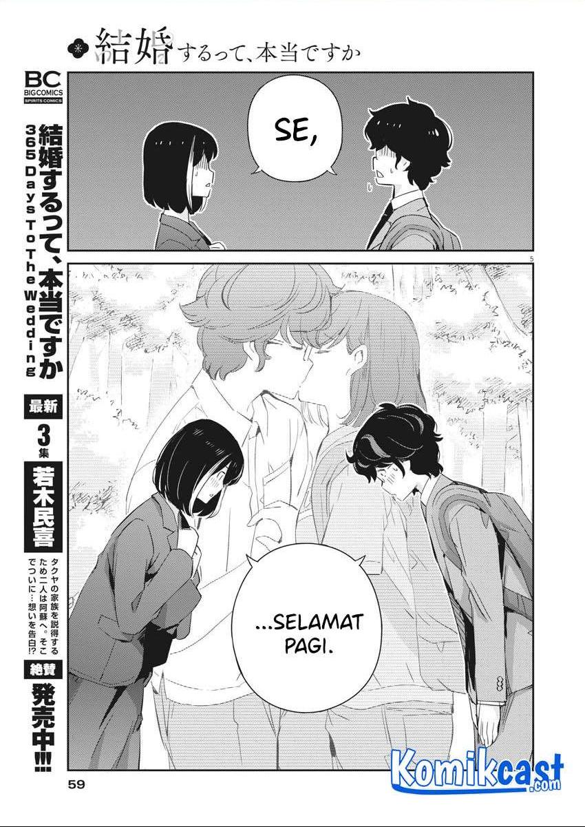 Kekkon Surutte, Hontou desu ka? Chapter 40