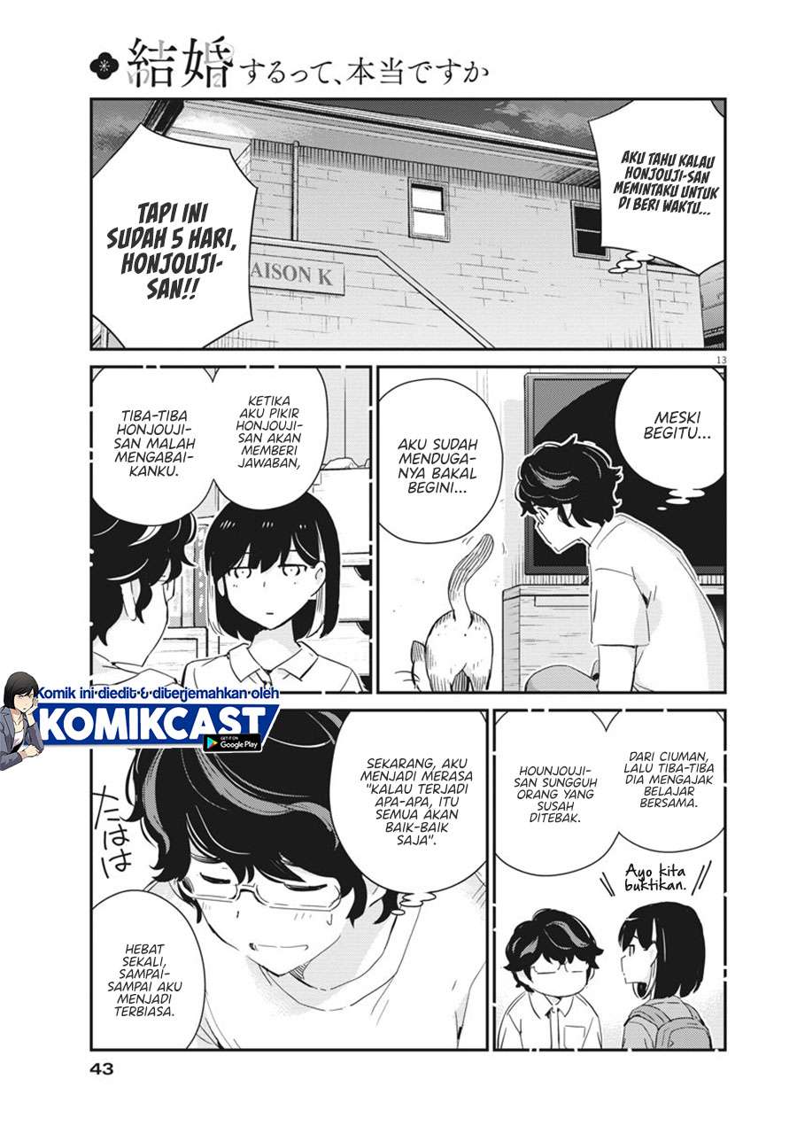 Kekkon Surutte, Hontou desu ka? Chapter 41