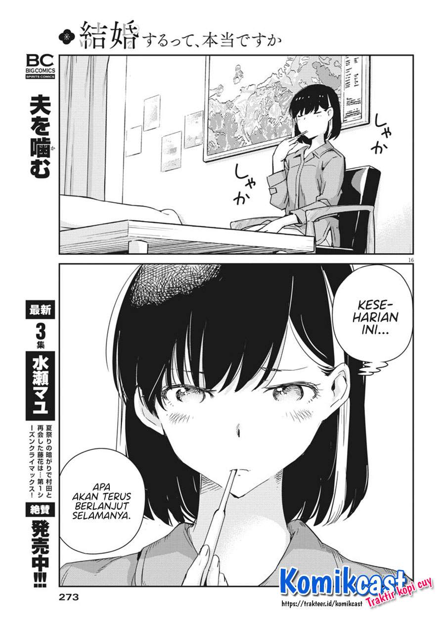 Kekkon Surutte, Hontou desu ka? Chapter 43