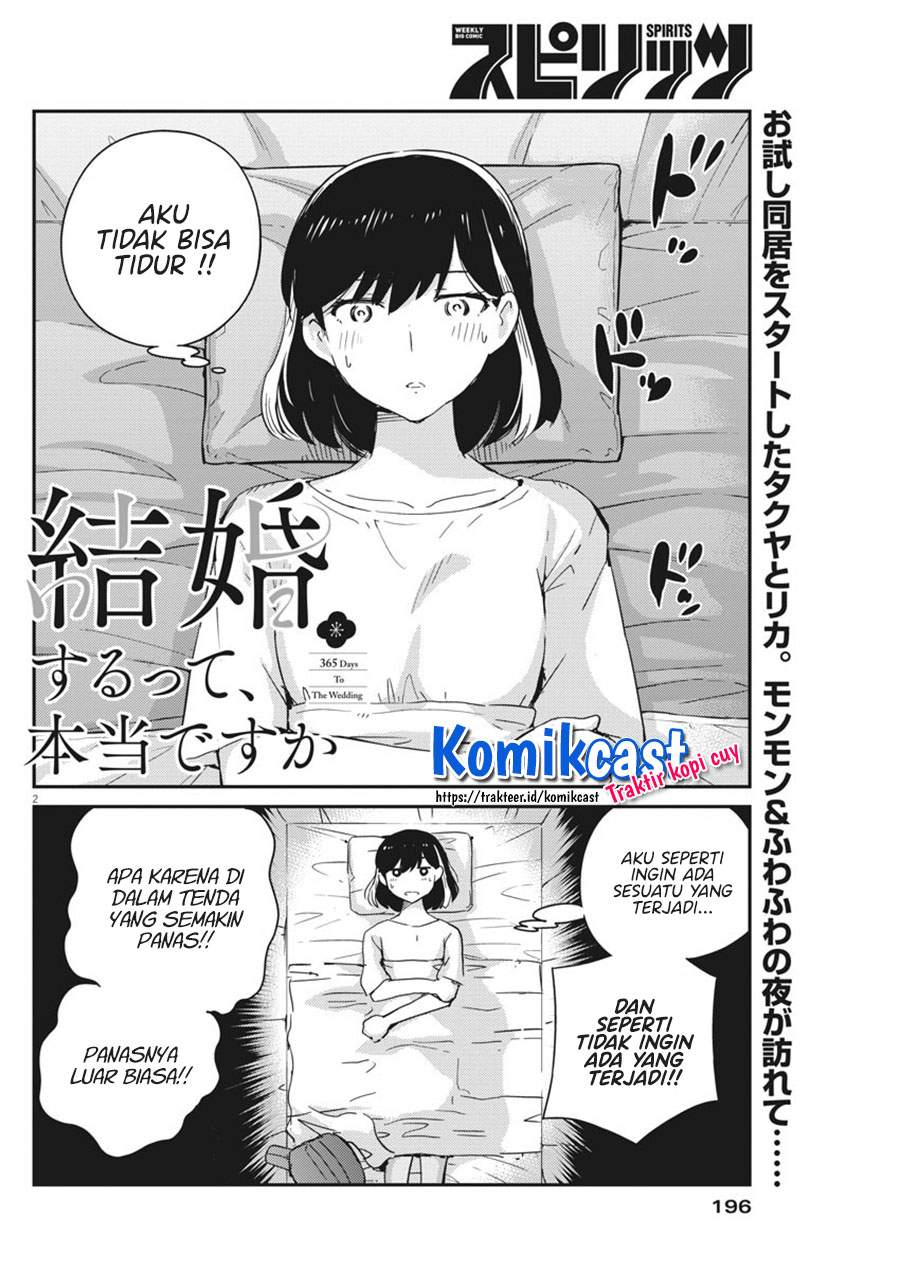 Kekkon Surutte, Hontou desu ka? Chapter 45