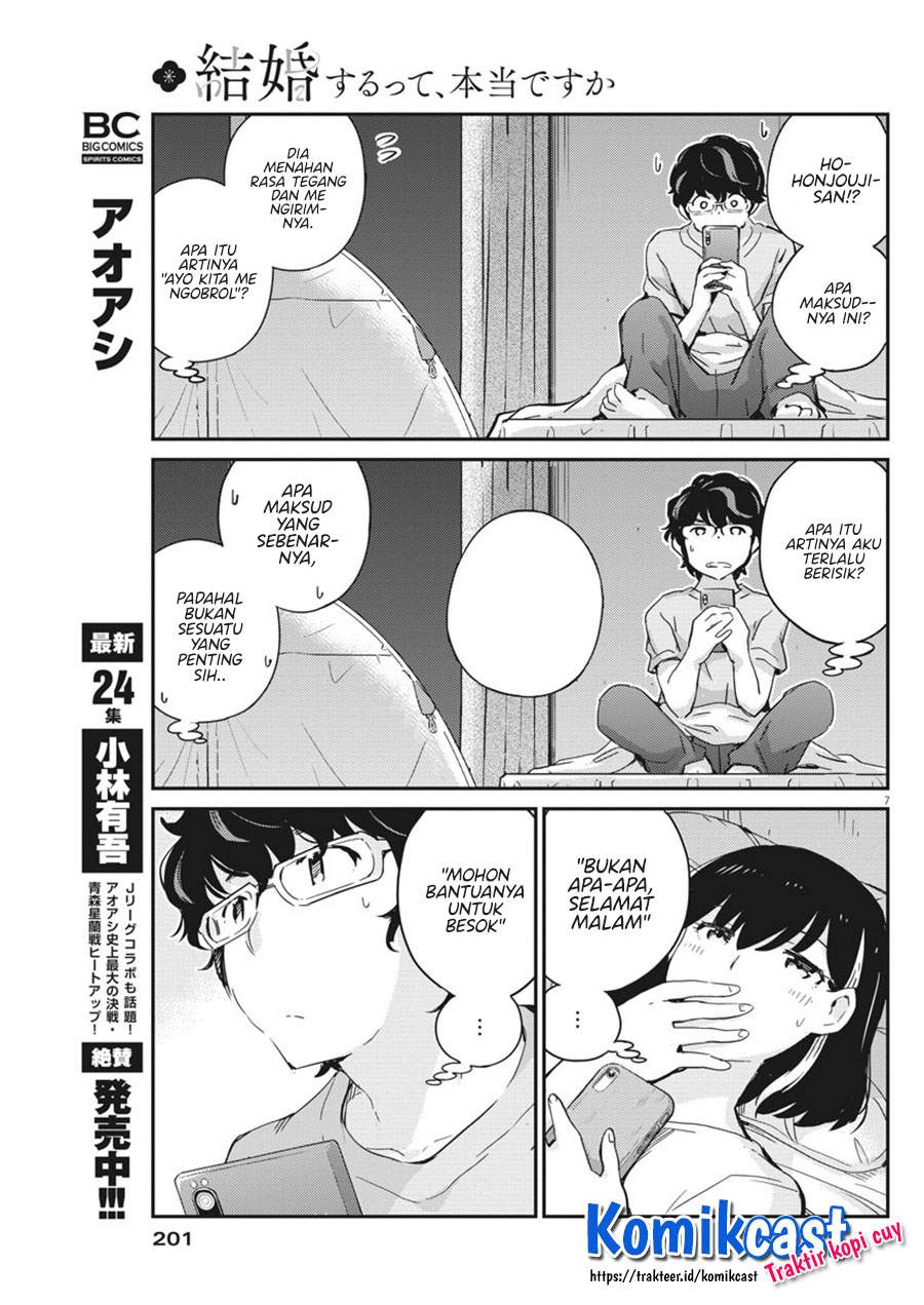 Kekkon Surutte, Hontou desu ka? Chapter 45