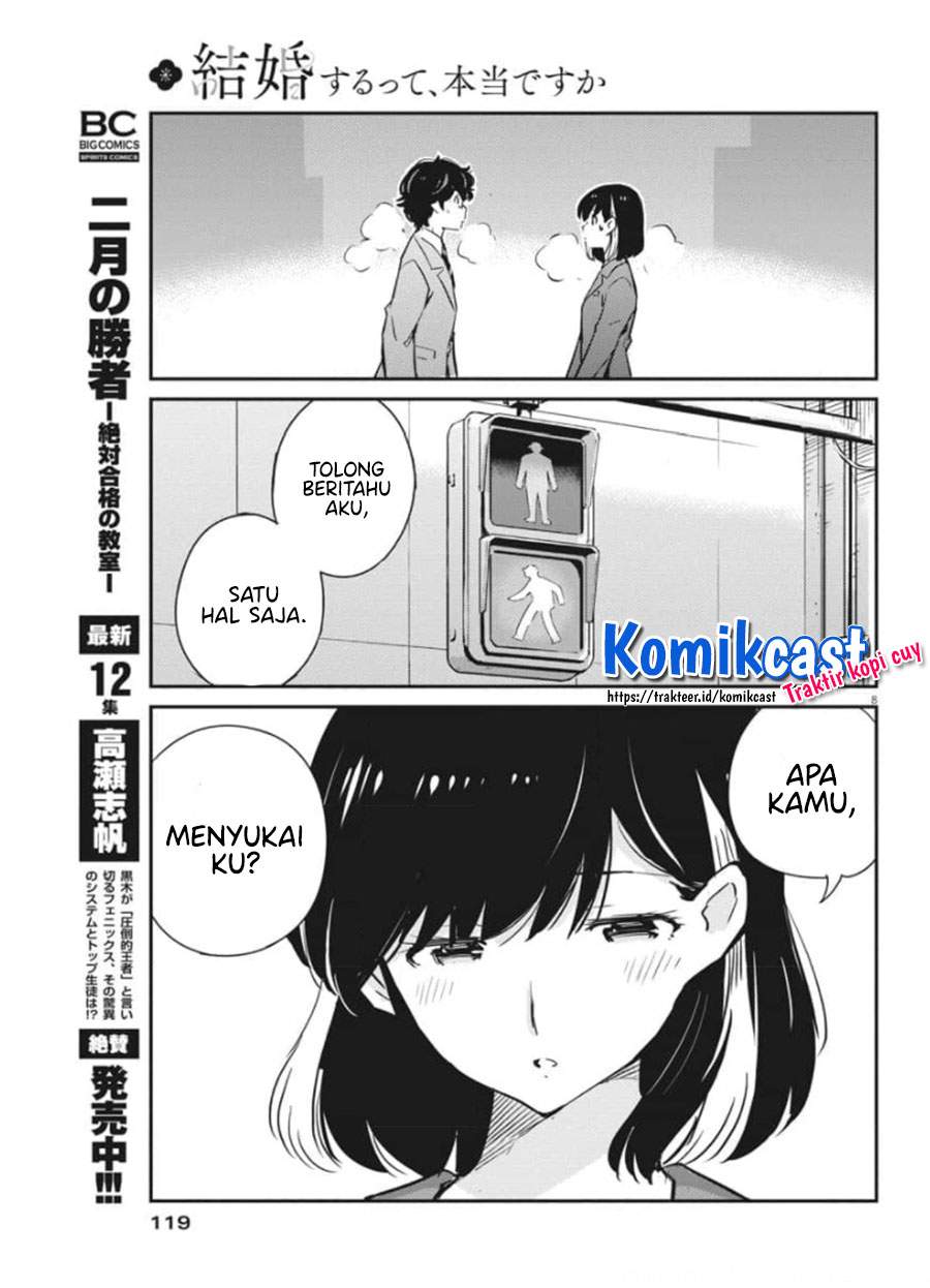 Kekkon Surutte, Hontou desu ka? Chapter 50