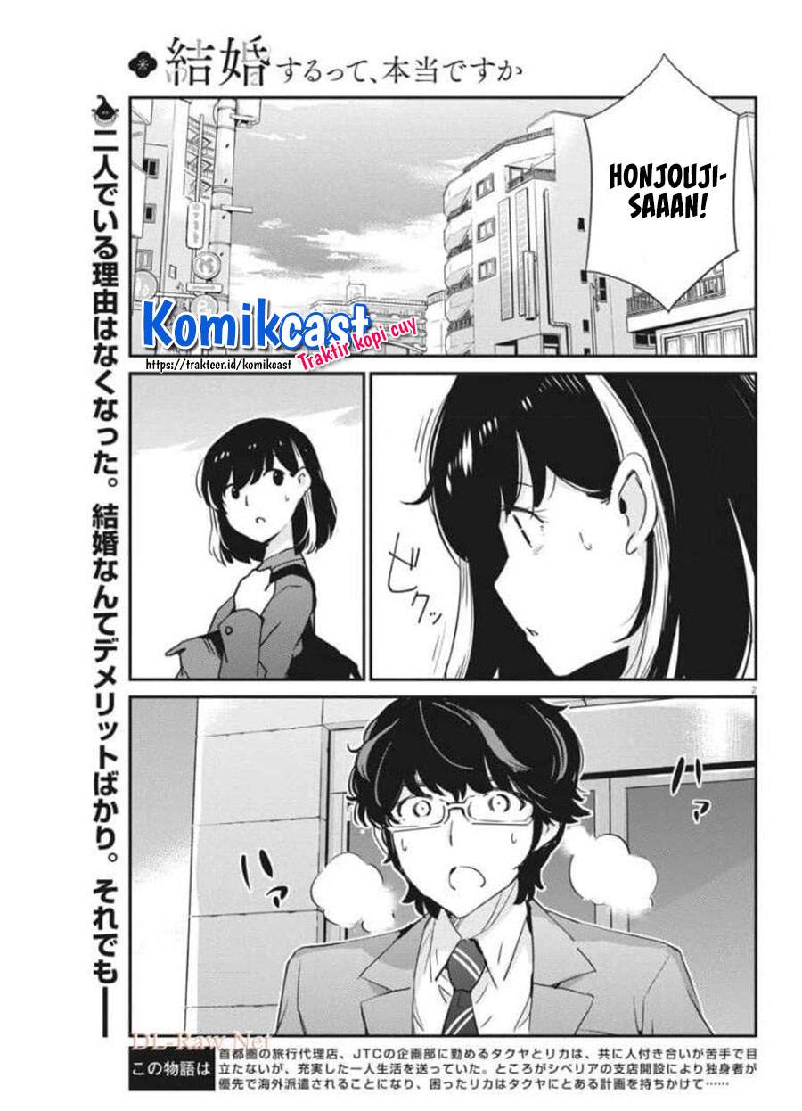 Kekkon Surutte, Hontou desu ka? Chapter 50