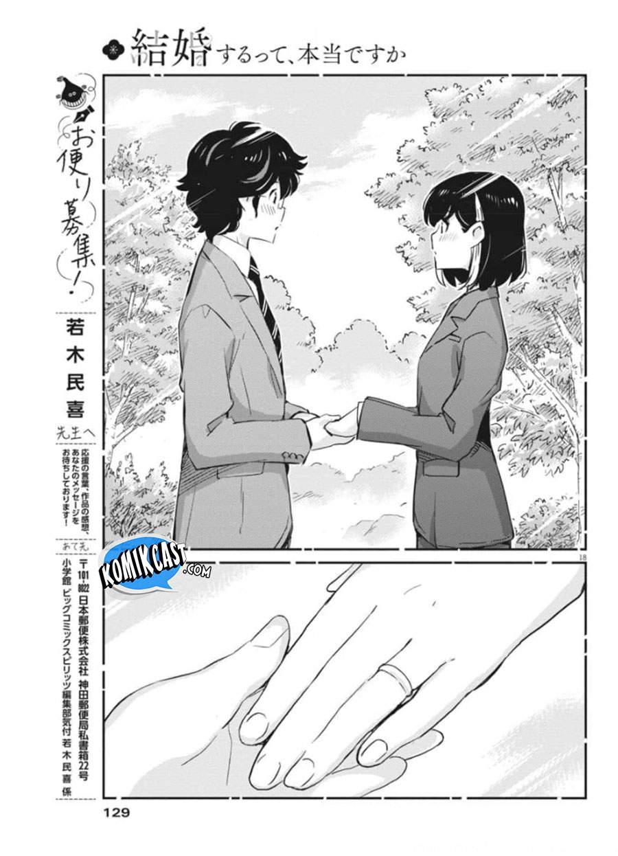 Kekkon Surutte, Hontou desu ka? Chapter 50