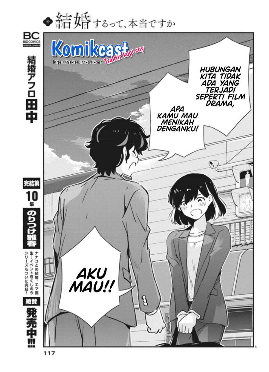 Kekkon Surutte, Hontou desu ka? Chapter 50