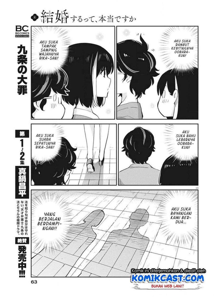 Kekkon Surutte, Hontou desu ka? Chapter 52