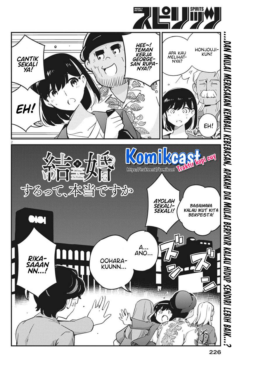 Kekkon Surutte, Hontou desu ka? Chapter 56