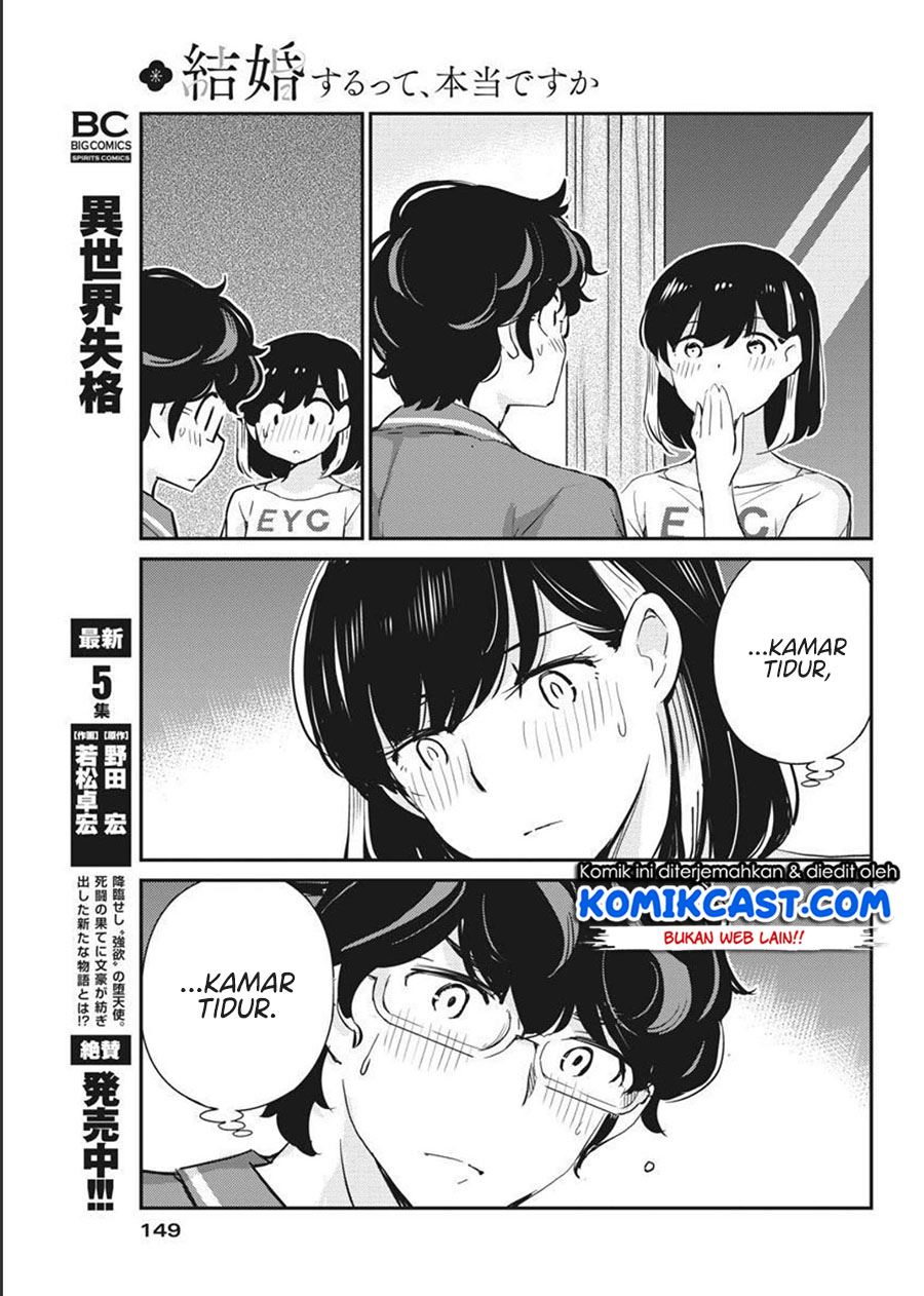 Kekkon Surutte, Hontou desu ka? Chapter 59