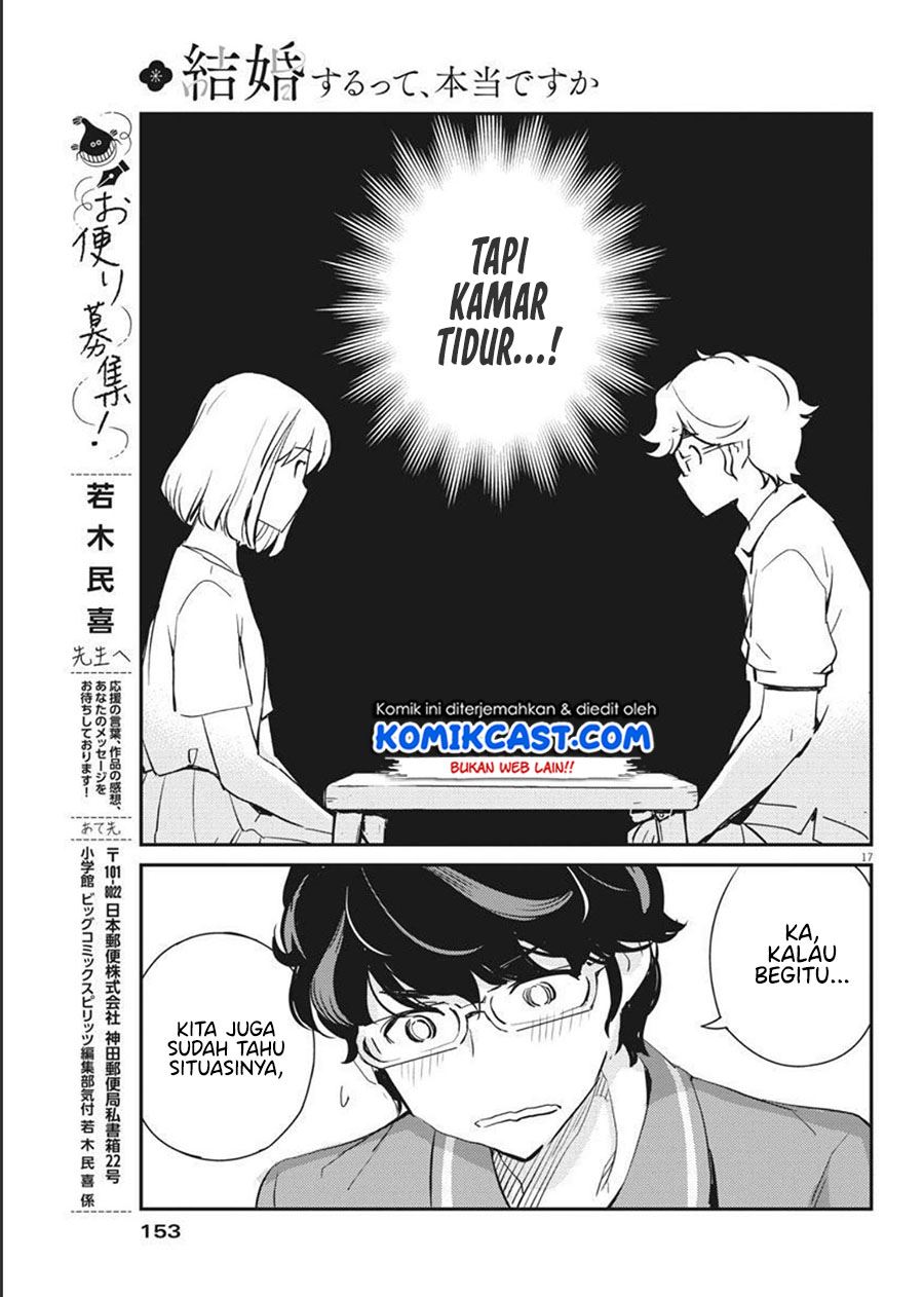 Kekkon Surutte, Hontou desu ka? Chapter 59