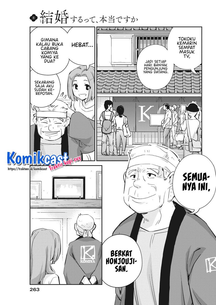 Kekkon Surutte, Hontou desu ka? Chapter 63