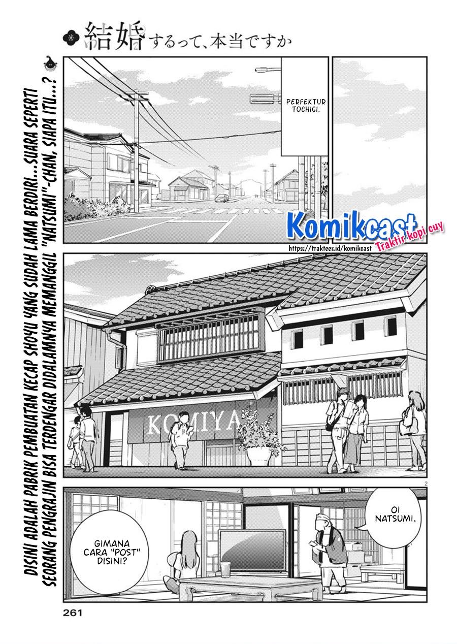 Kekkon Surutte, Hontou desu ka? Chapter 63