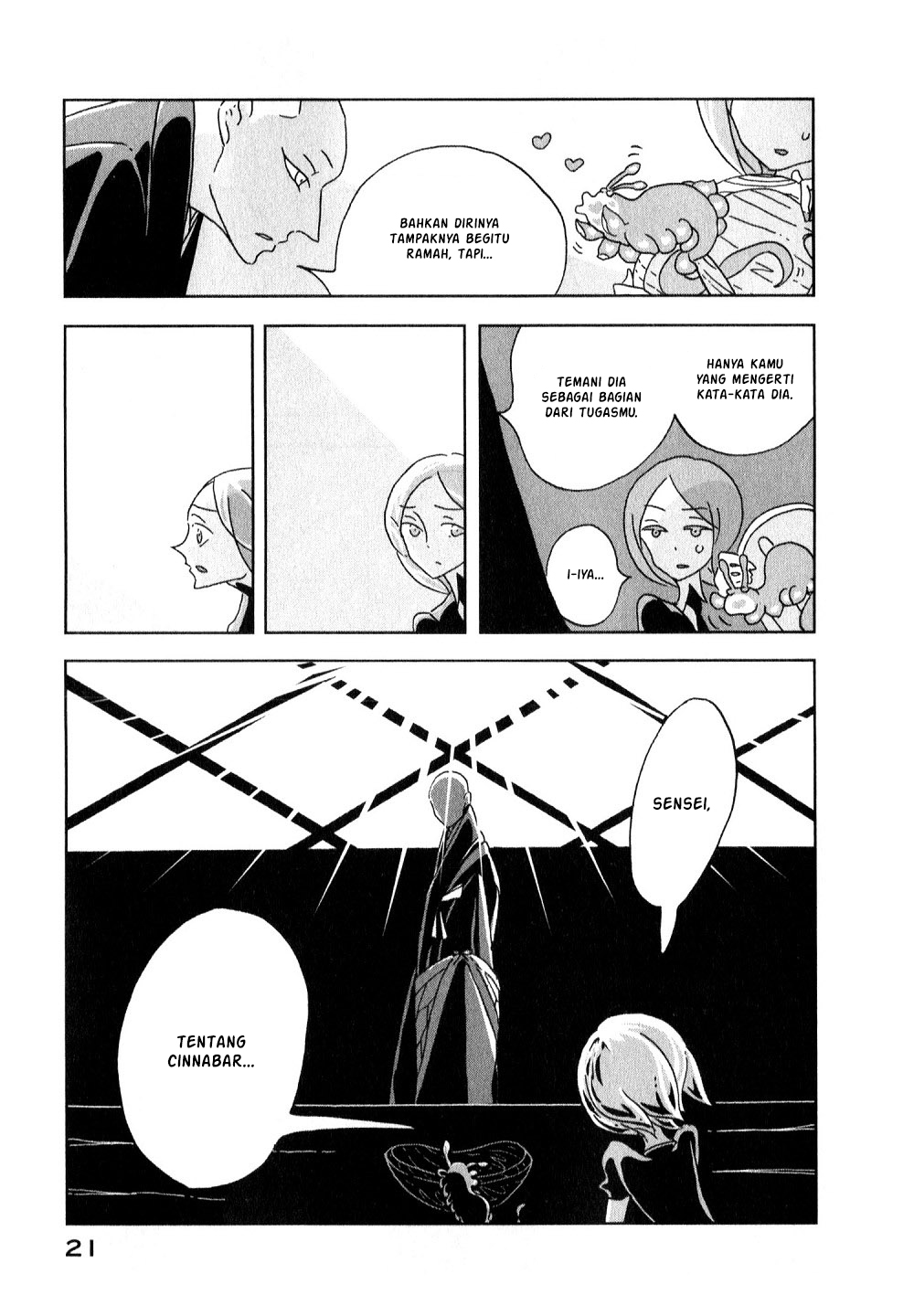 Houseki no Kuni Chapter 7