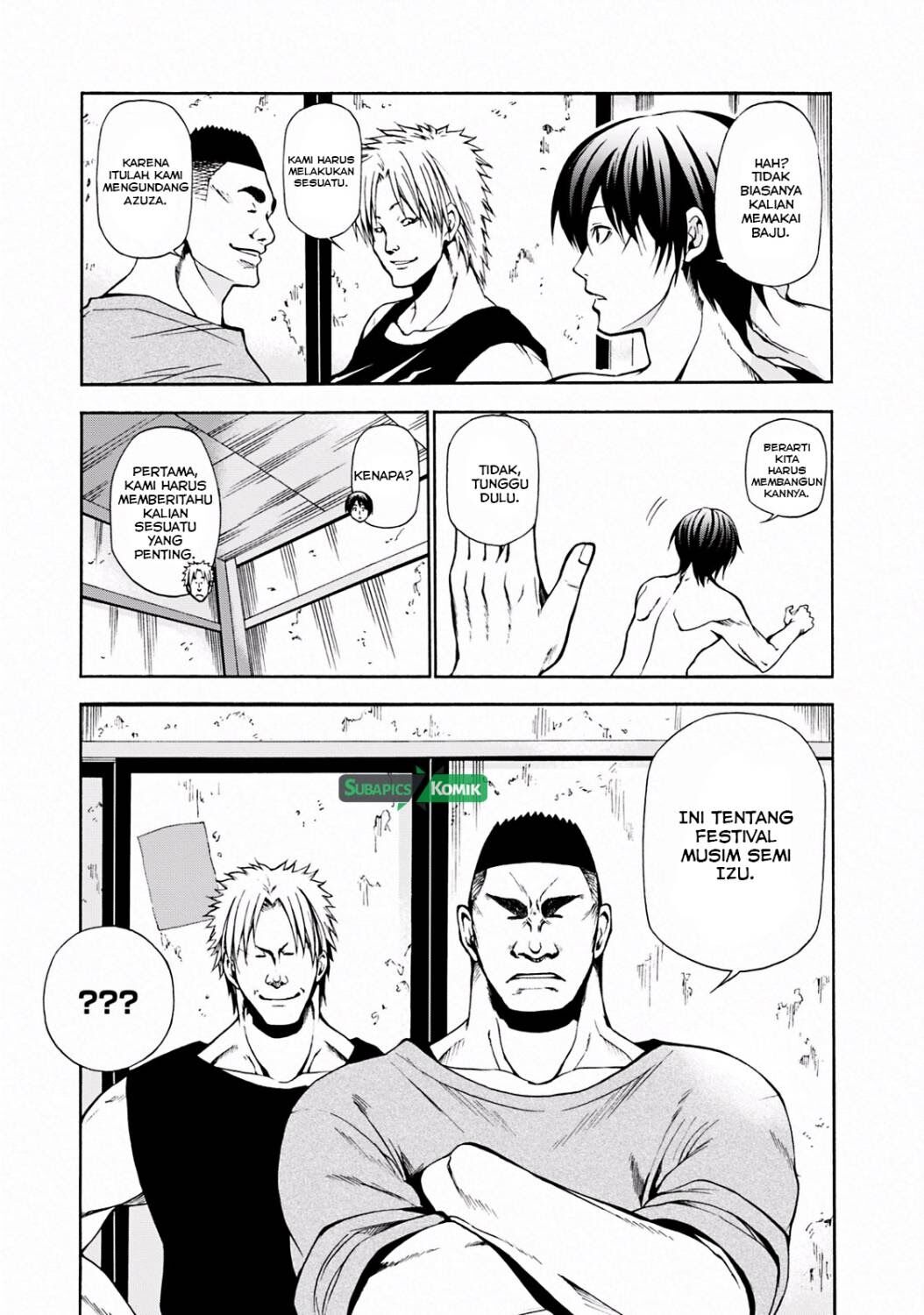 Grand Blue Chapter 6