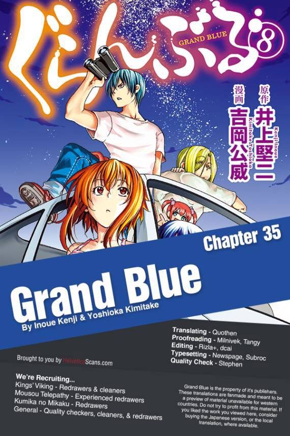 Grand Blue Chapter 35