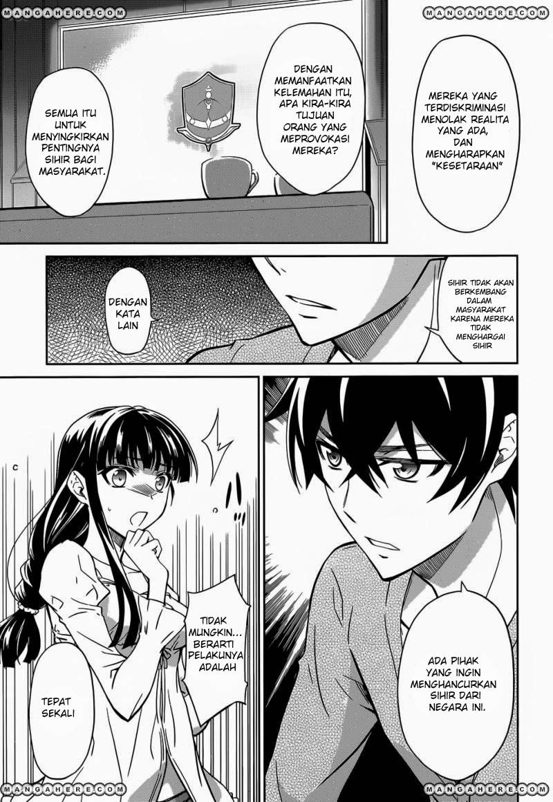 Mahouka Koukou no Rettousei – Nyuugaku-hen Chapter 14