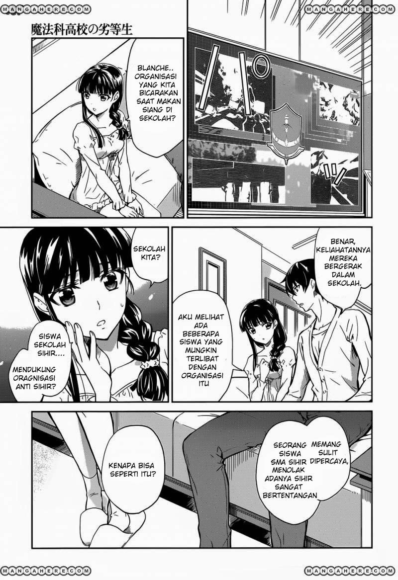 Mahouka Koukou no Rettousei – Nyuugaku-hen Chapter 14