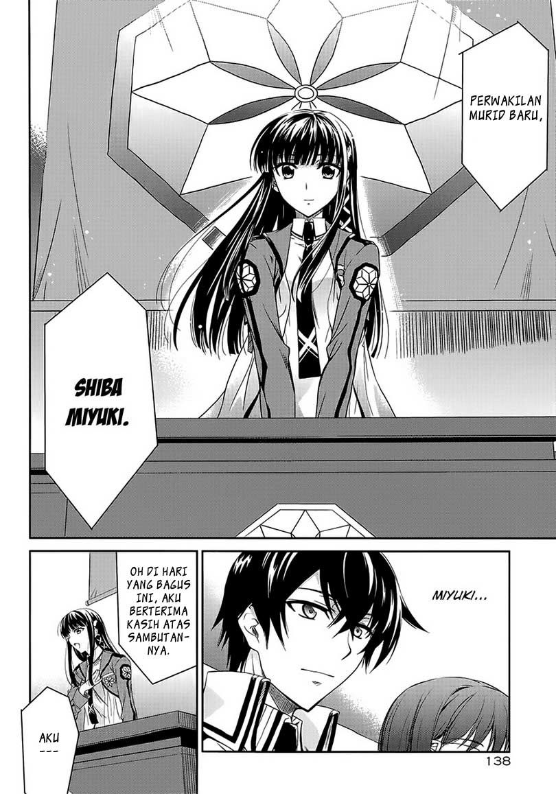 Mahouka Koukou no Rettousei – Nyuugaku-hen Chapter 2