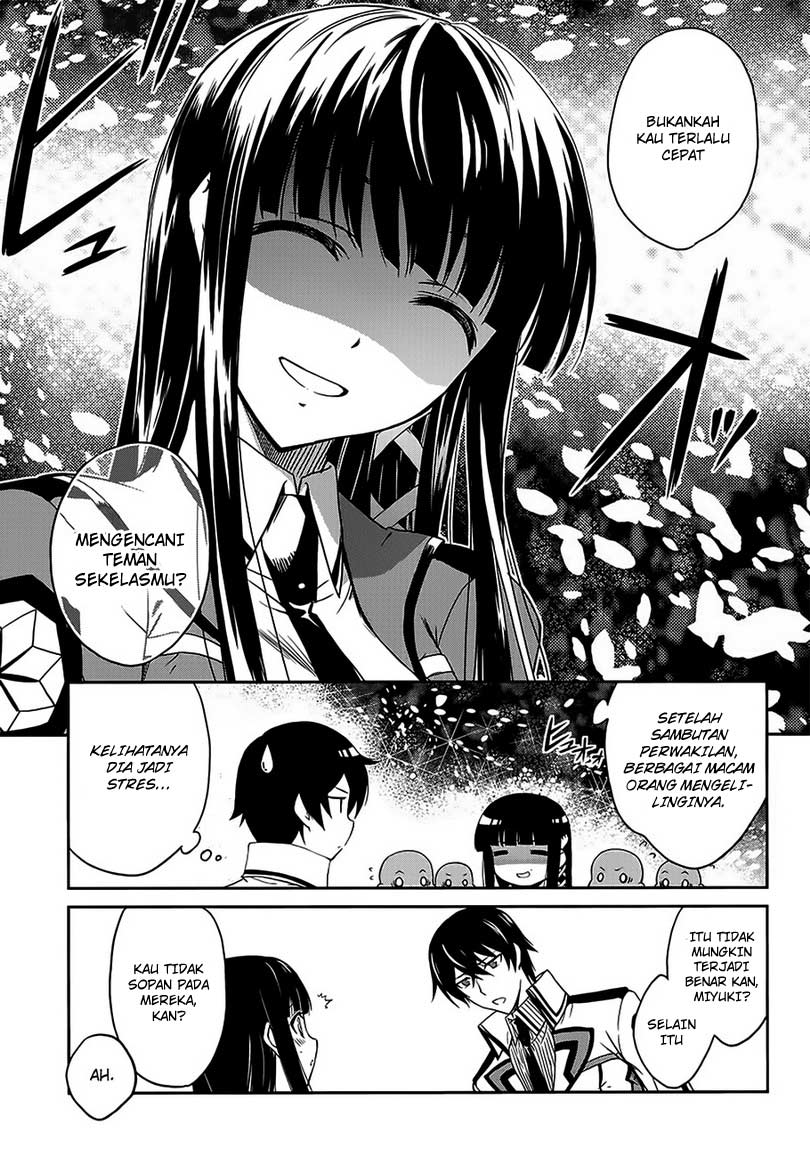 Mahouka Koukou no Rettousei – Nyuugaku-hen Chapter 2