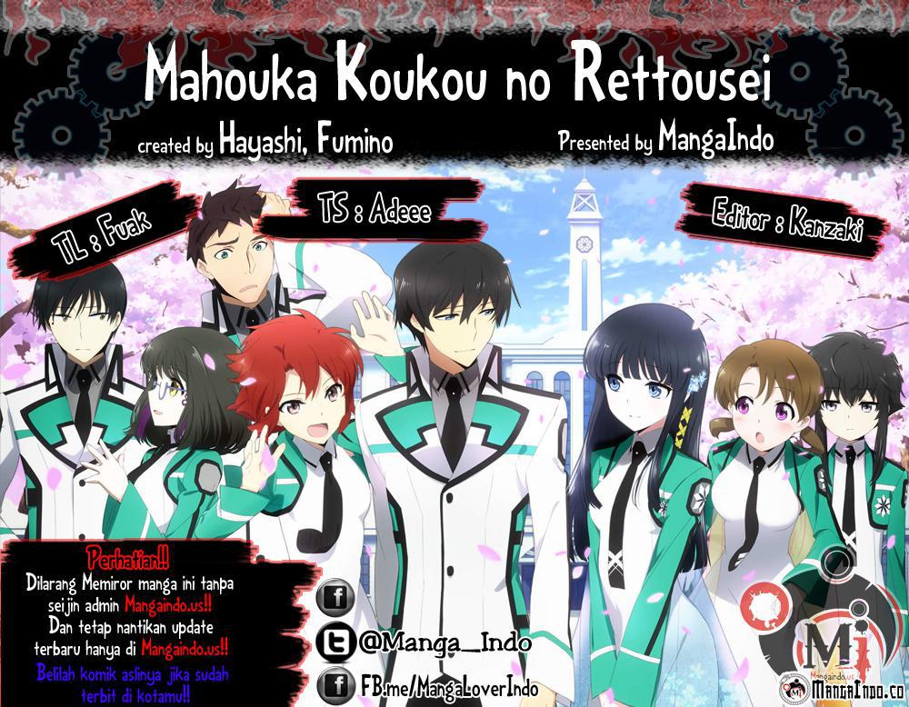 Mahouka Koukou no Rettousei – Nyuugaku-hen Chapter 20