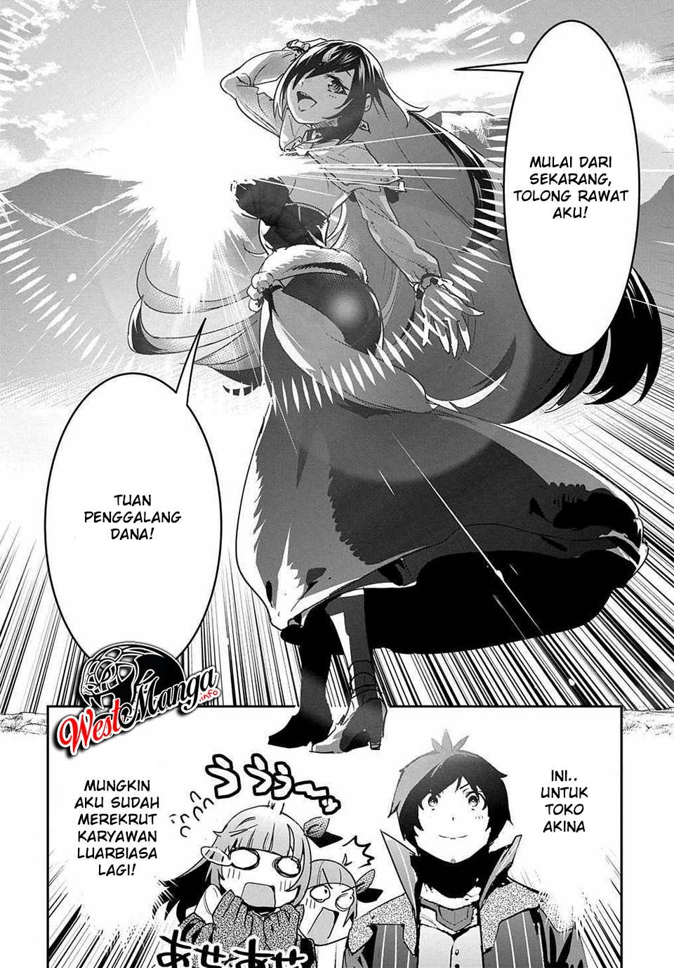 Shounin Yuusha wa Isekai wo Gyuujiru! Chapter 13