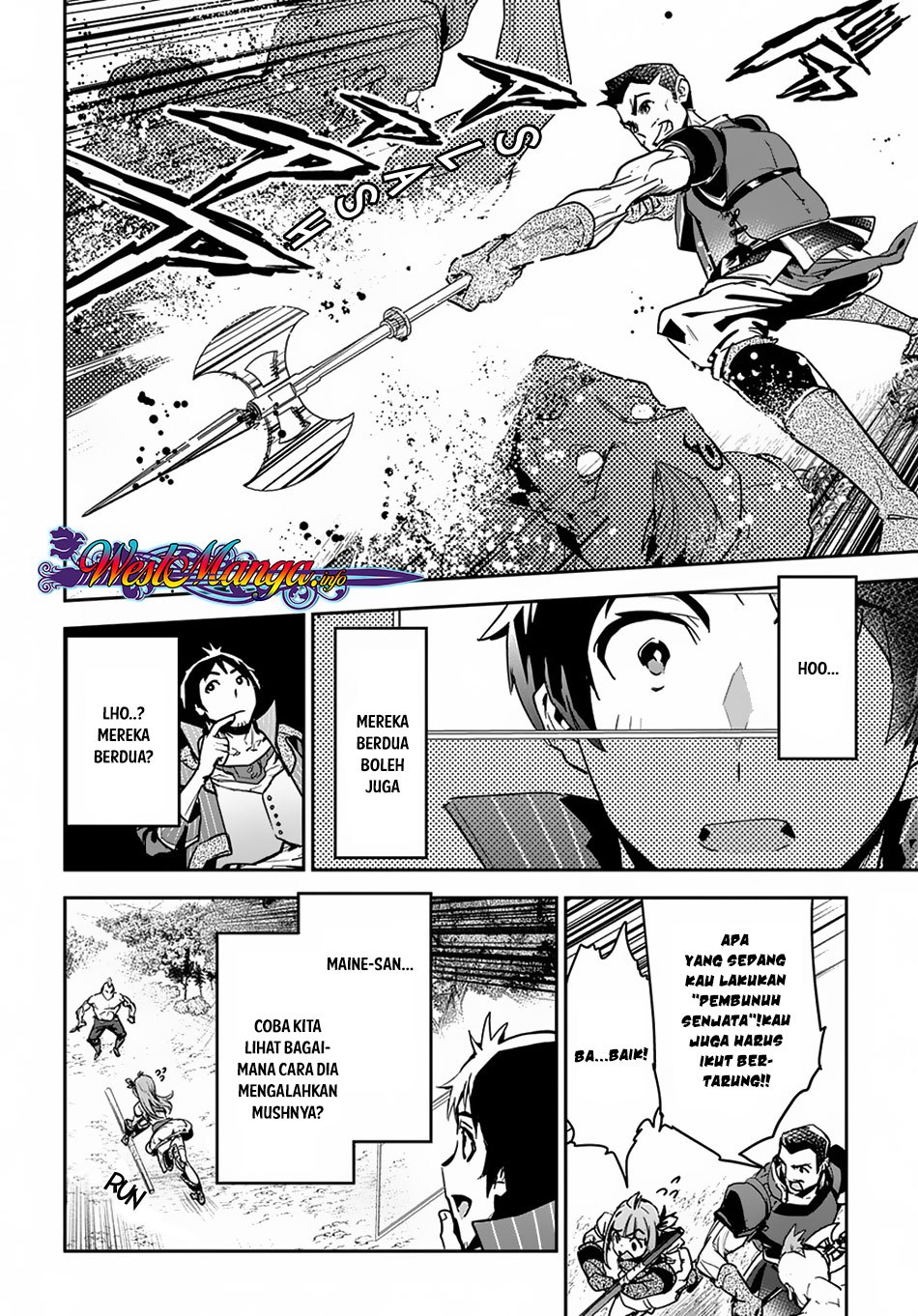 Shounin Yuusha wa Isekai wo Gyuujiru! Chapter 2