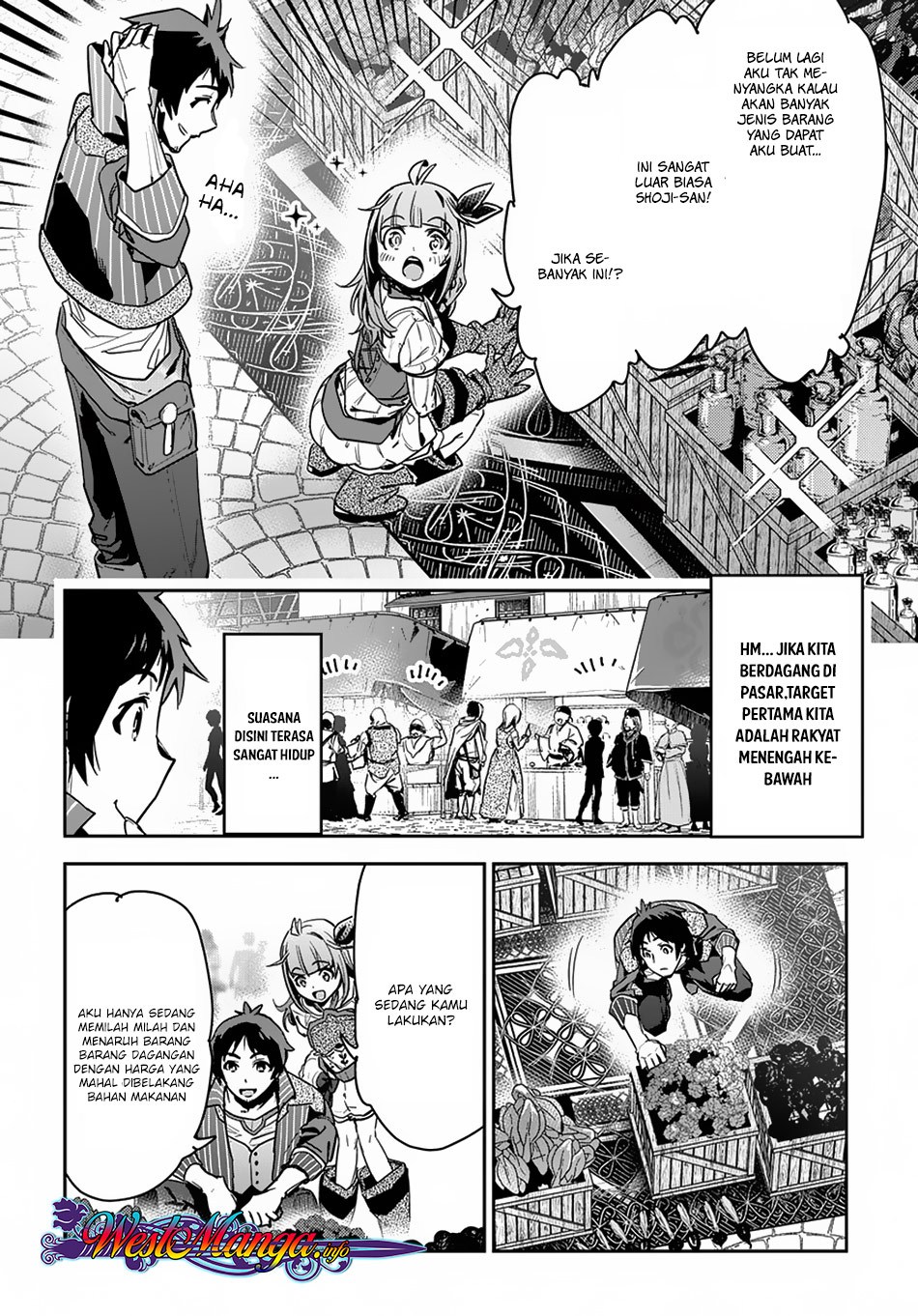 Shounin Yuusha wa Isekai wo Gyuujiru! Chapter 2