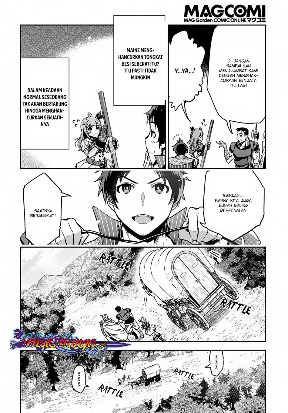 Shounin Yuusha wa Isekai wo Gyuujiru! Chapter 2