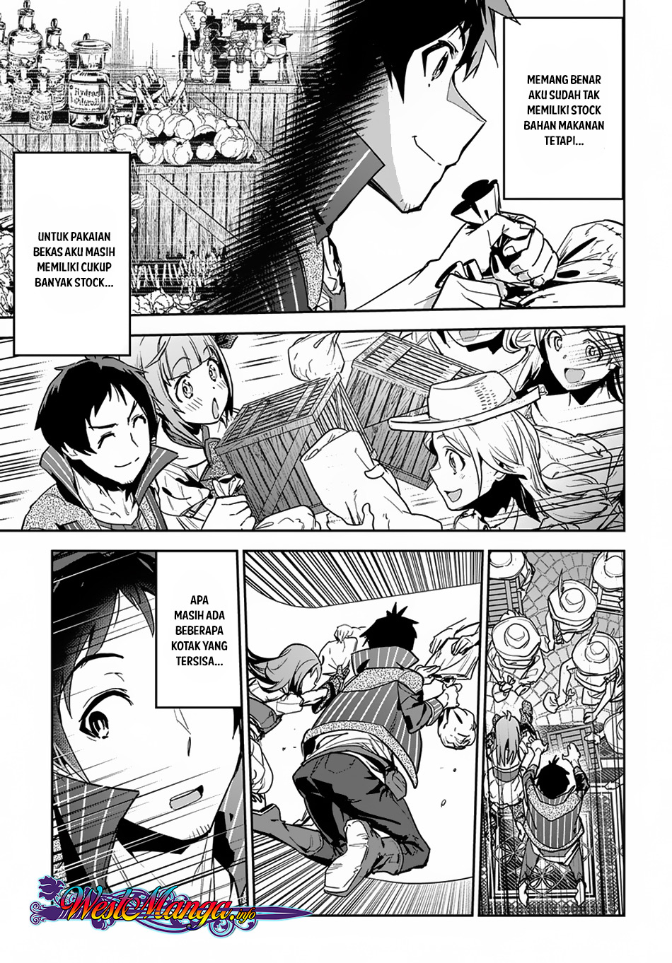 Shounin Yuusha wa Isekai wo Gyuujiru! Chapter 3