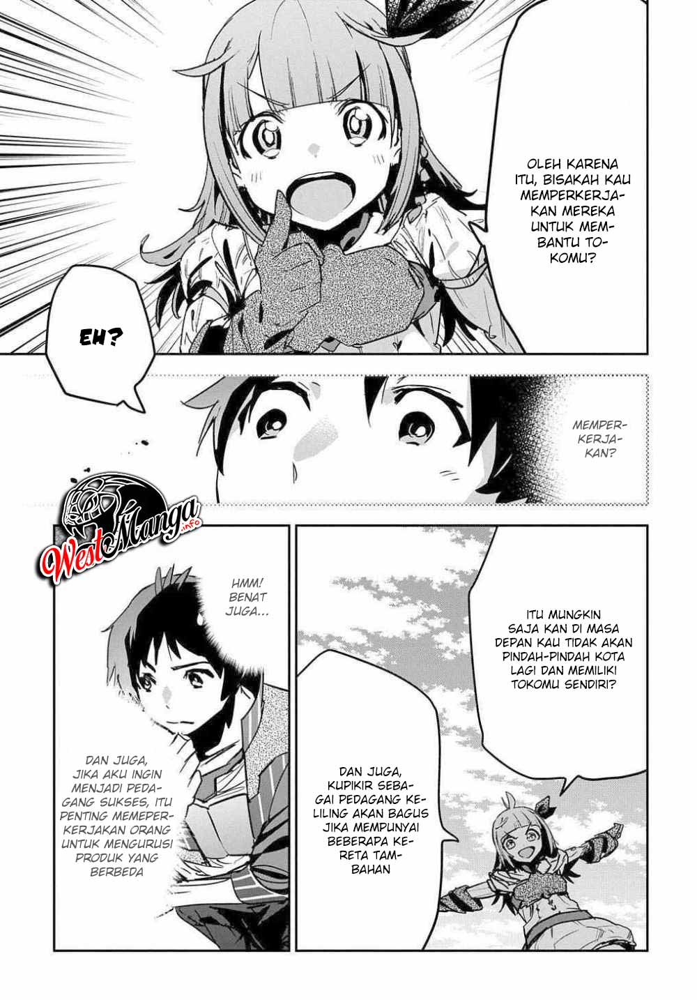 Shounin Yuusha wa Isekai wo Gyuujiru! Chapter 9