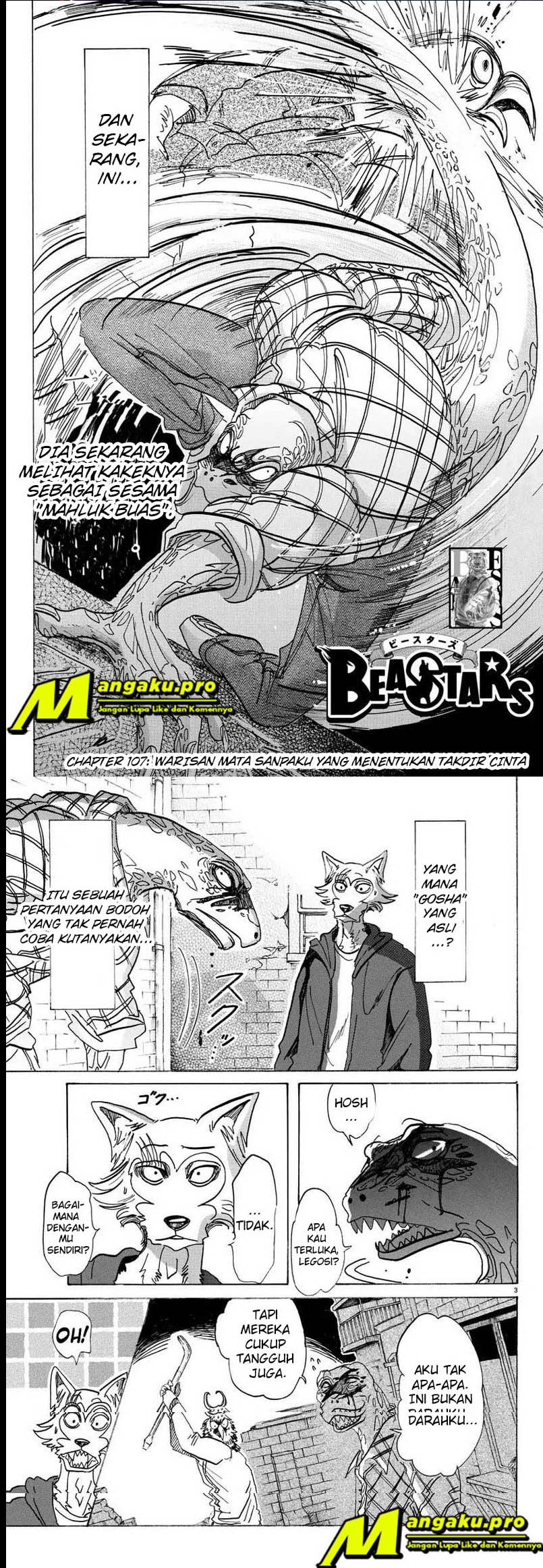 BEASTARS Chapter 107