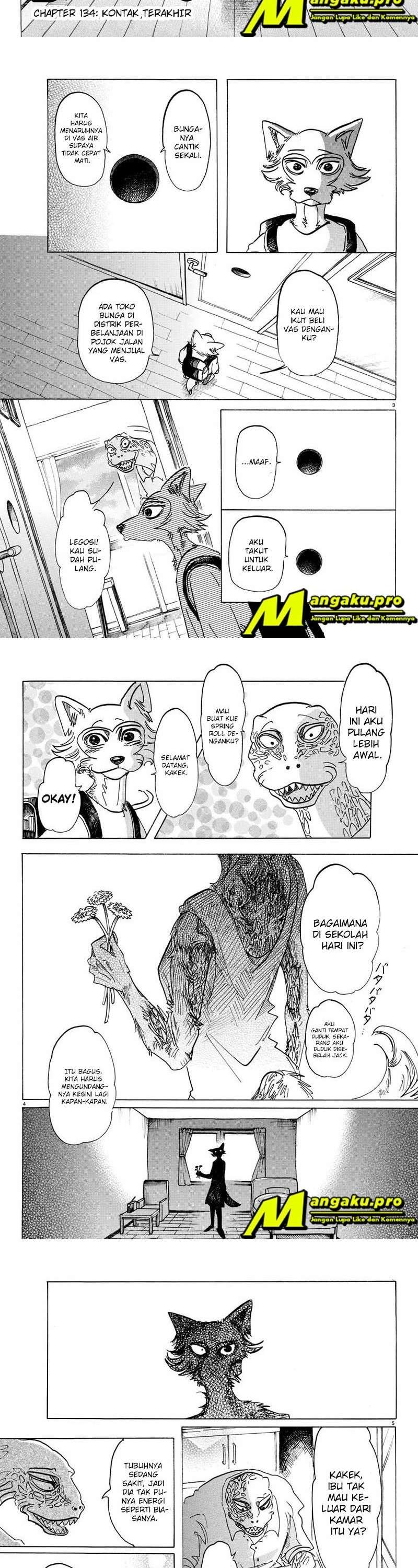 BEASTARS Chapter 134