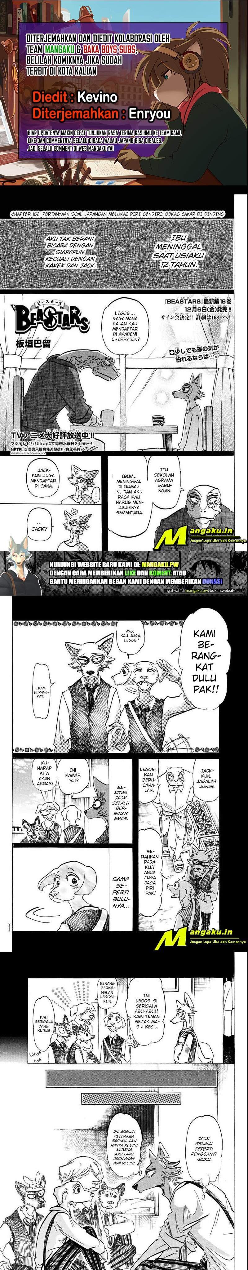 BEASTARS Chapter 152