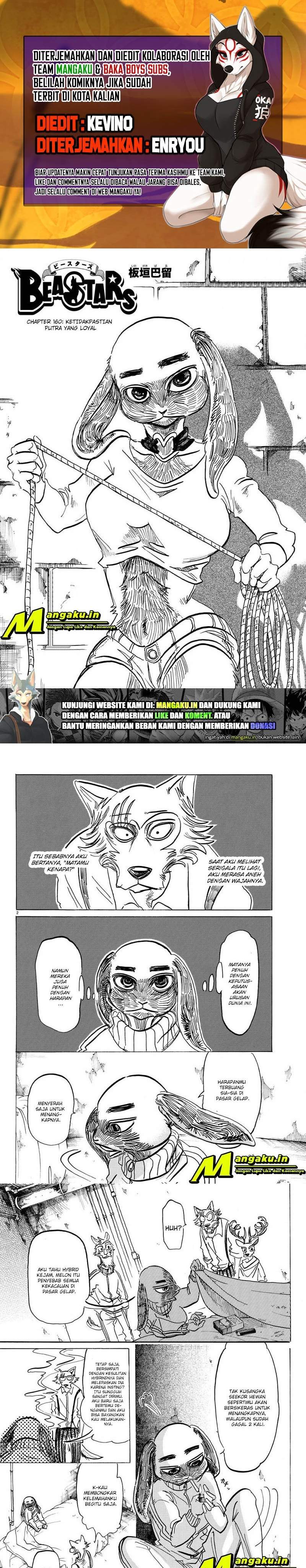 BEASTARS Chapter 160