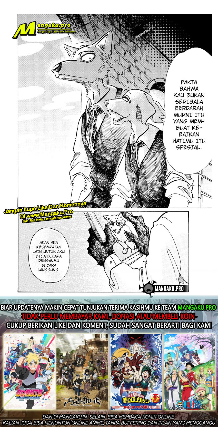 BEASTARS Chapter 73